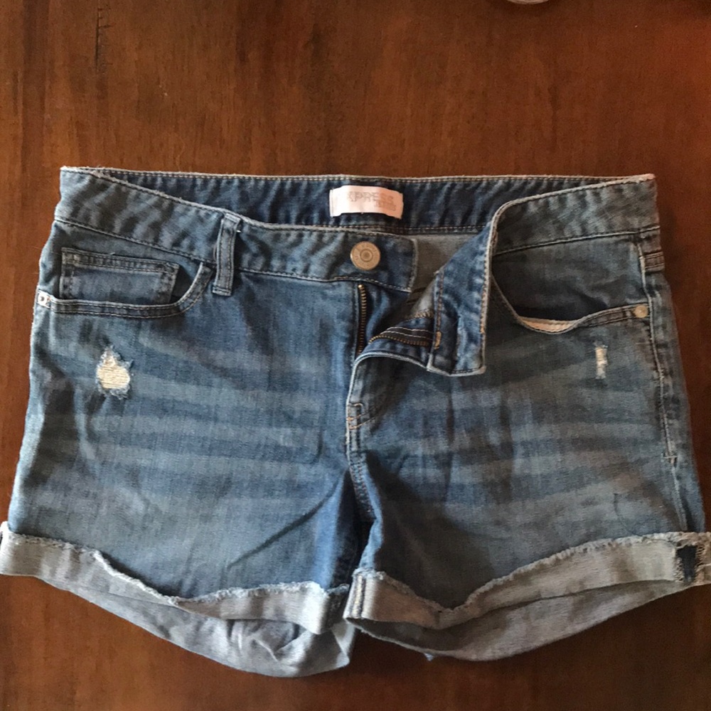 Express Denim Shorts